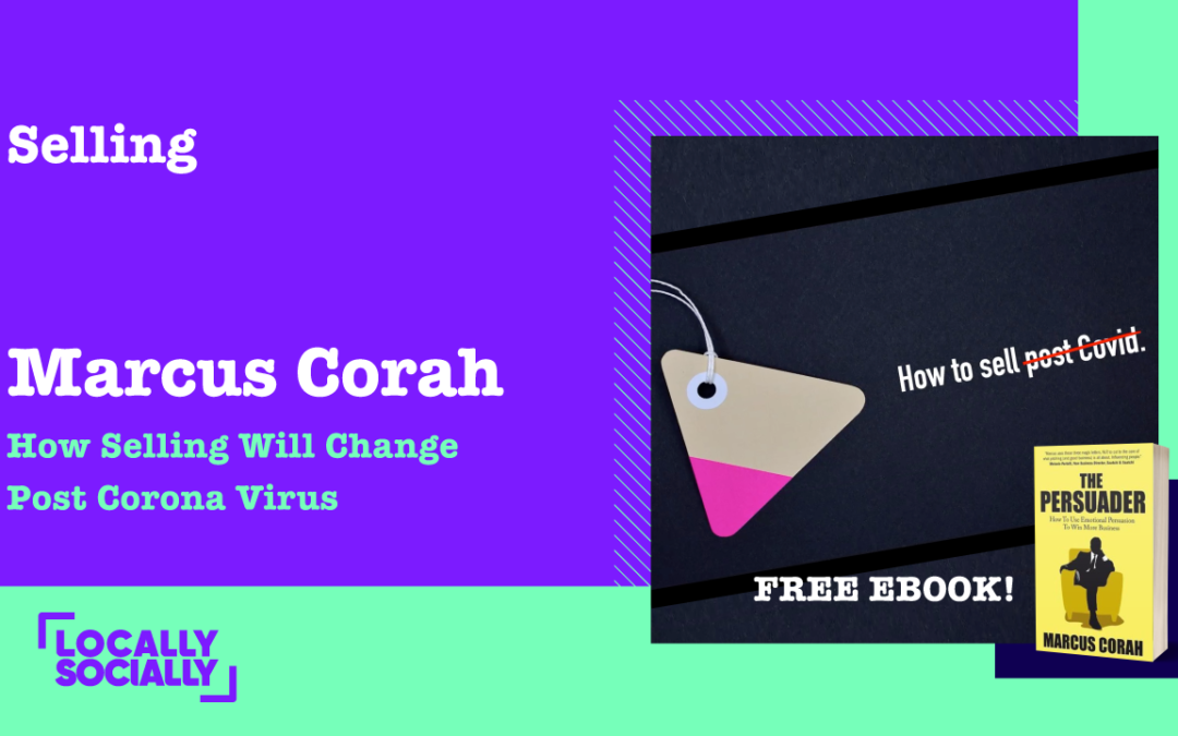 Get full presentation and a electronic copy of Marcus Corah’s book “The Persuader”